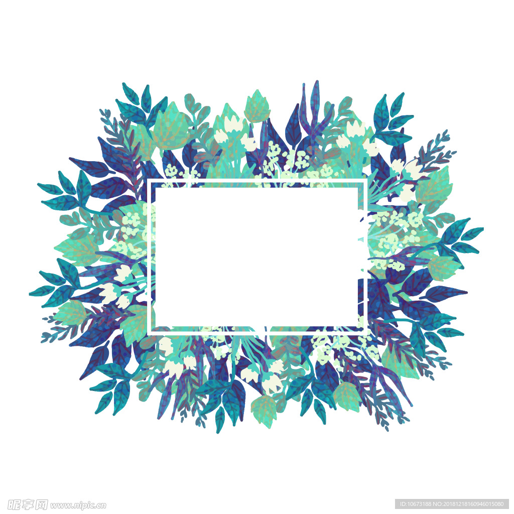 卡通花环图片