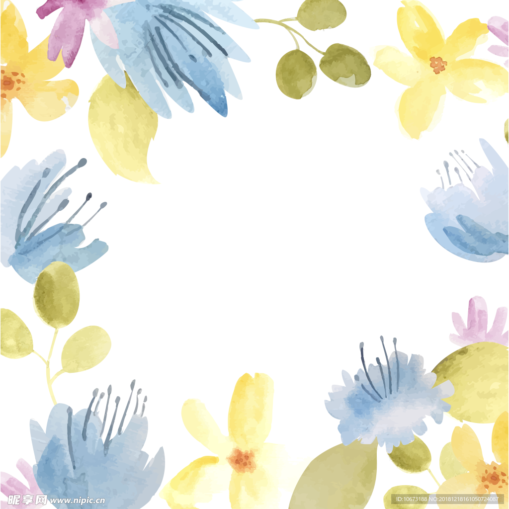 卡通花环图片