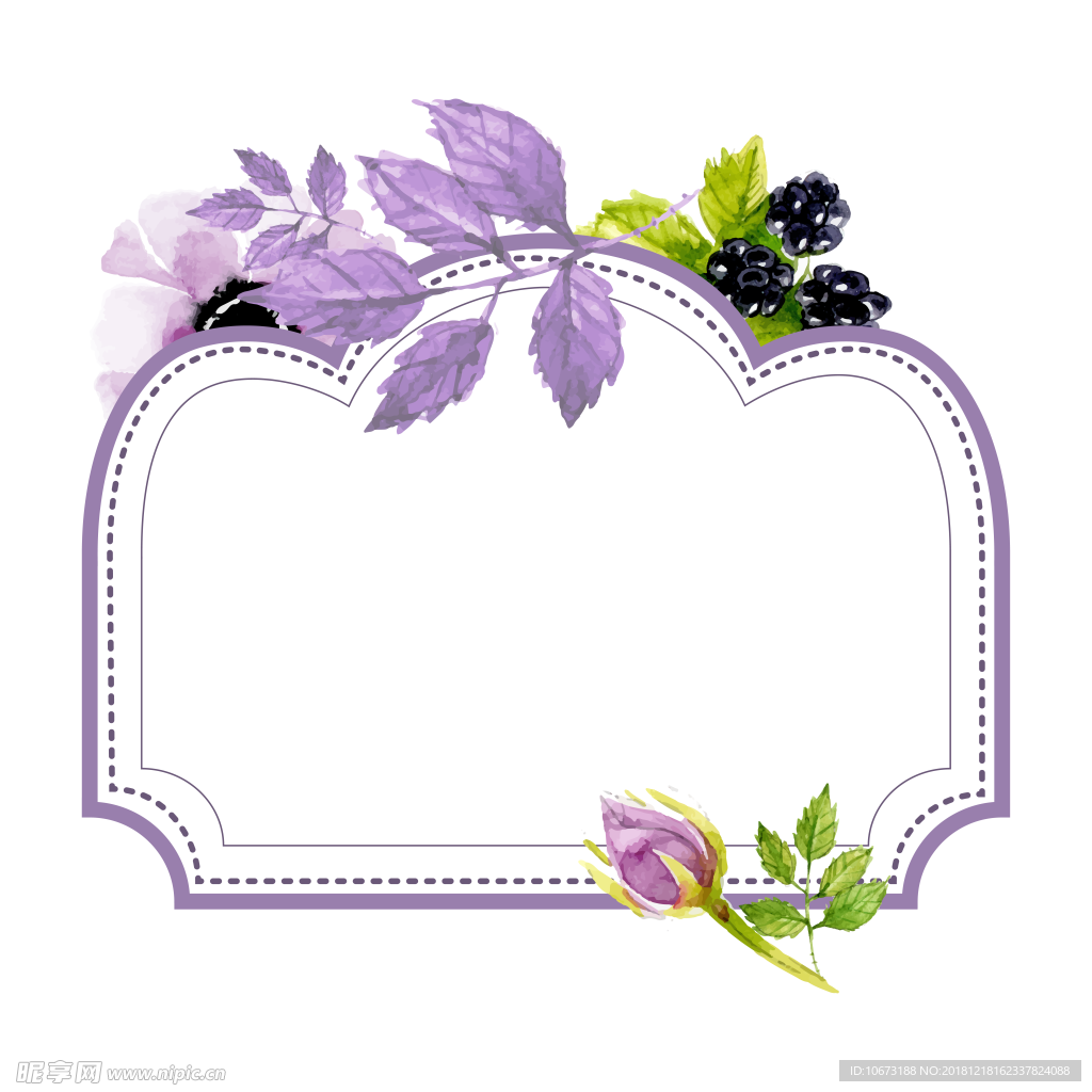卡通花环图片
