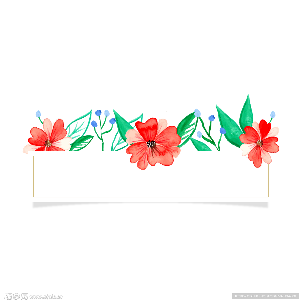 卡通花环图片