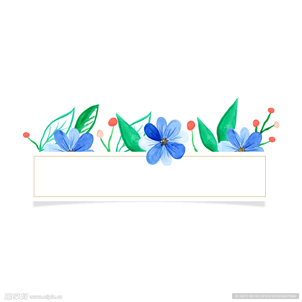 卡通花环图片