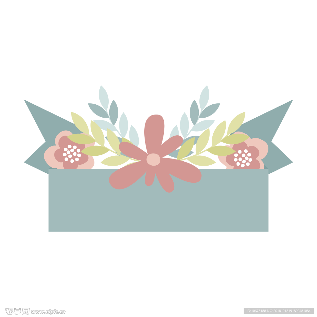 卡通花环图片