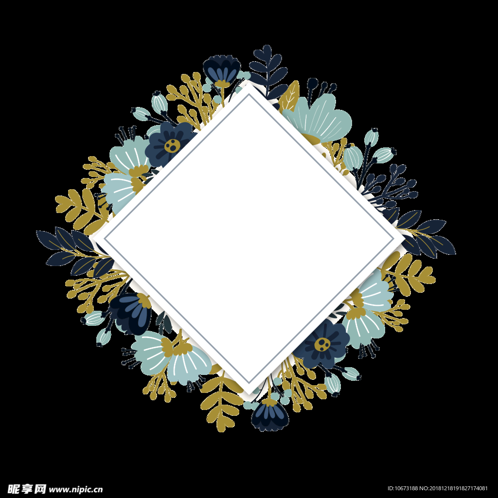 卡通花环图片