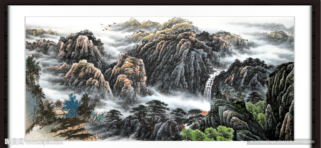 山水风景图