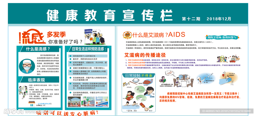 健康教育宣传栏
