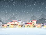 下雪天