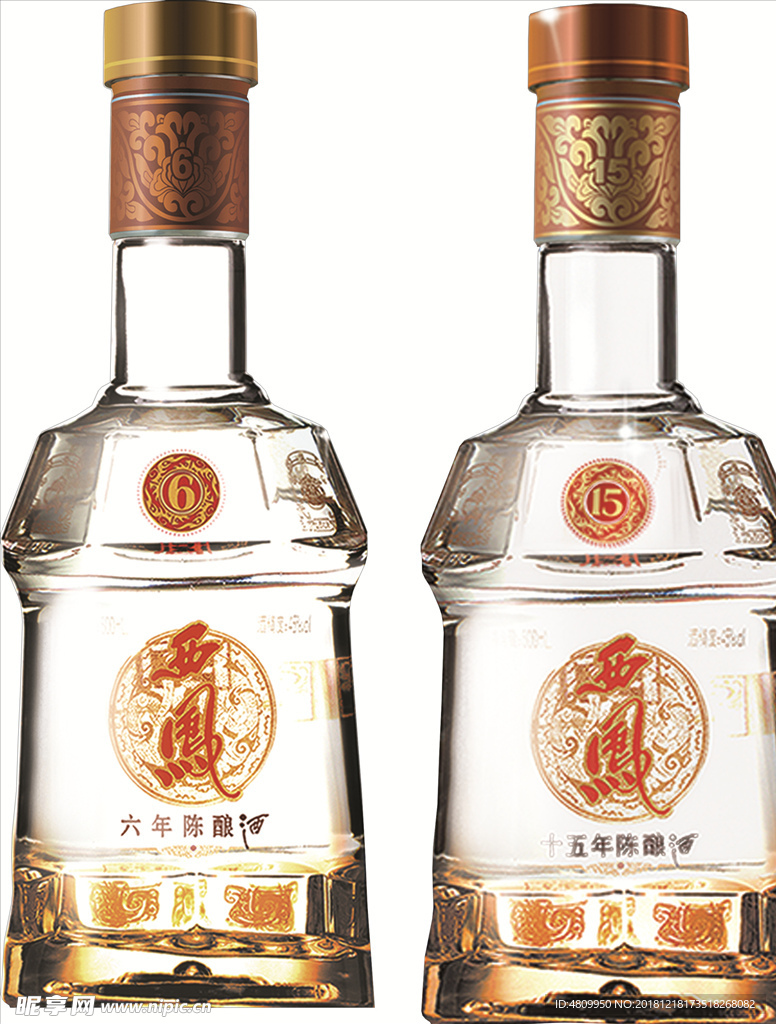 西凤酒6年 15年