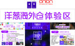 洋葱海外仓 标志 名片