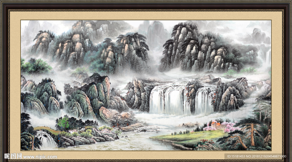 国画山水