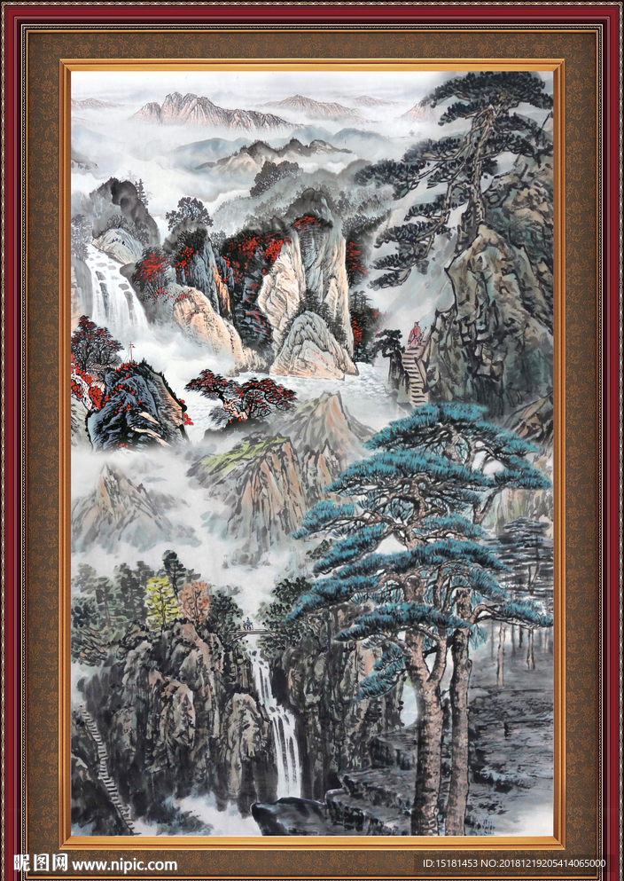 国画山水