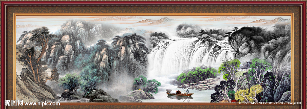 国画山水