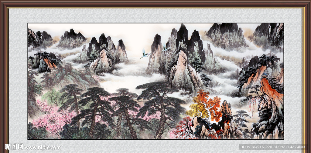 国画山水