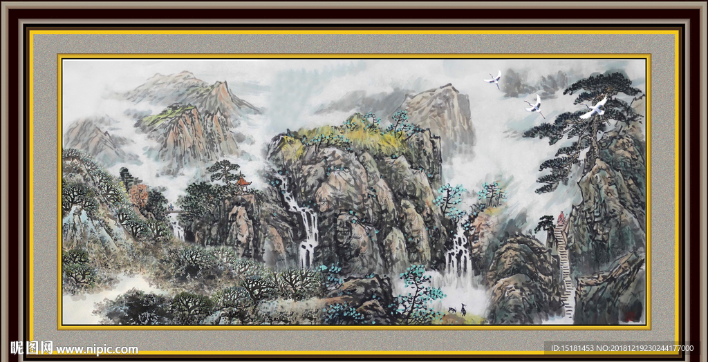 国画山水