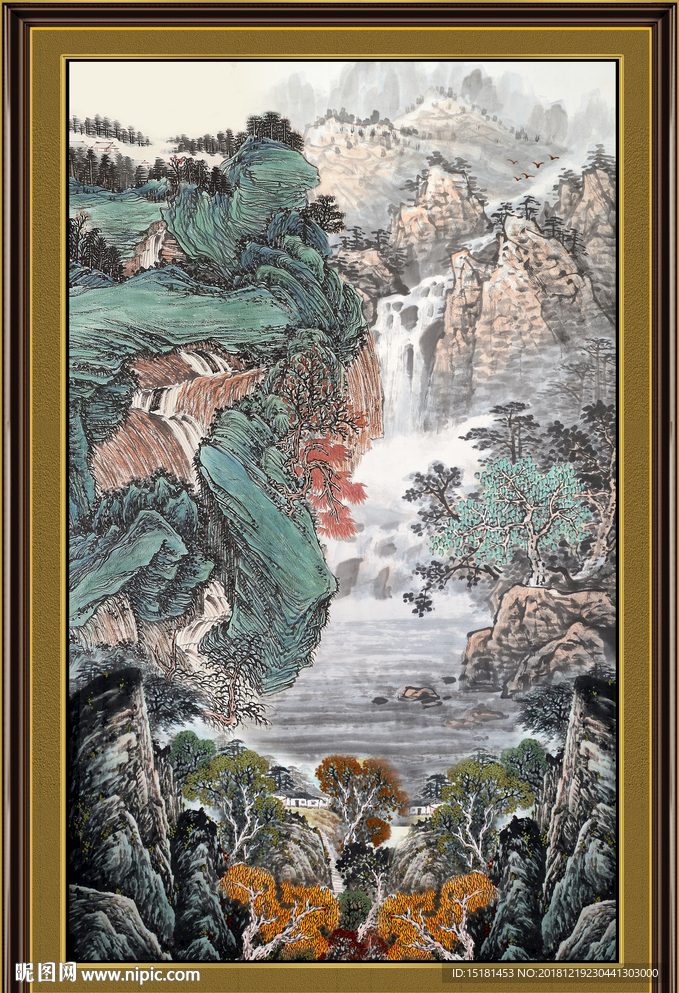 国画山水