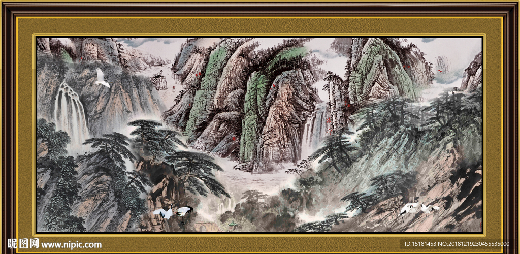 国画山水