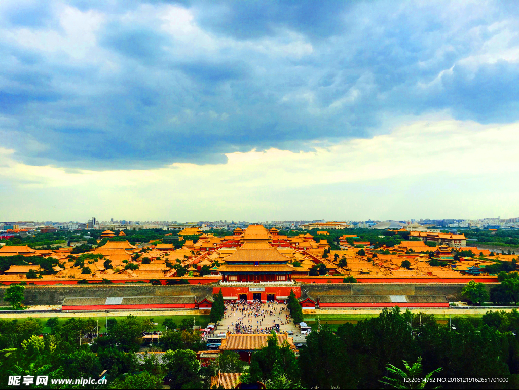 紫禁城全景