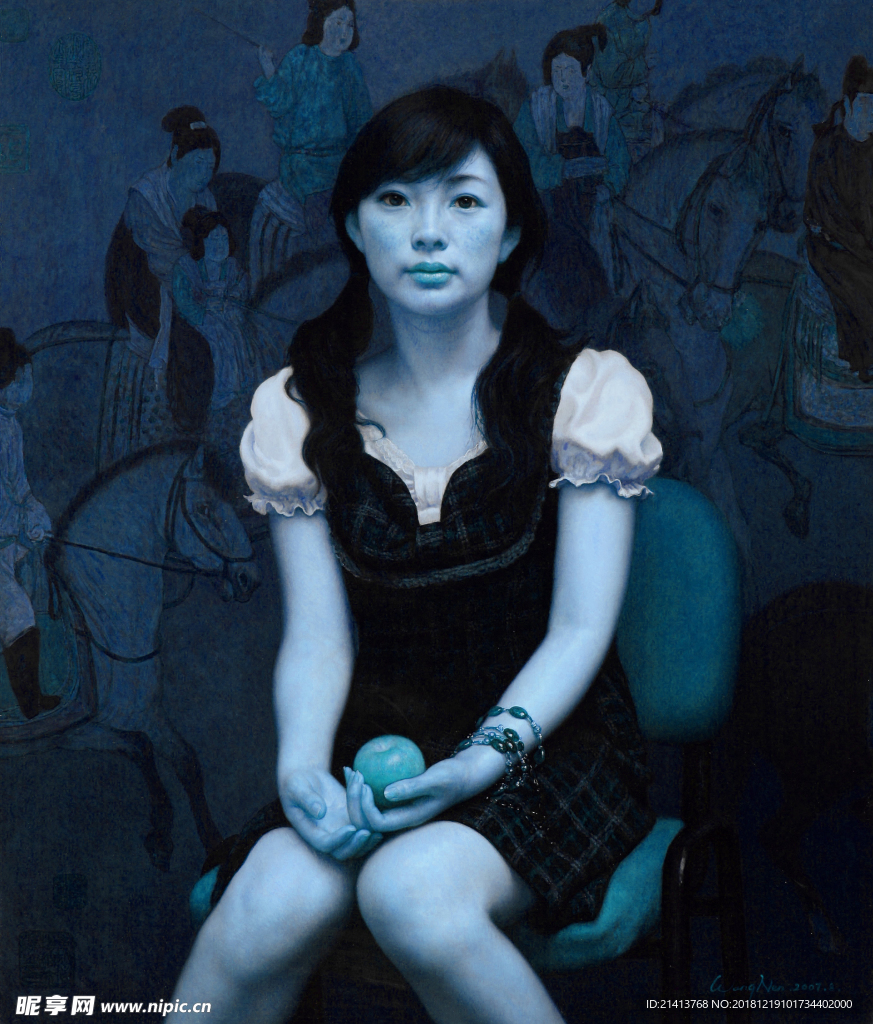 人物肖像油画
