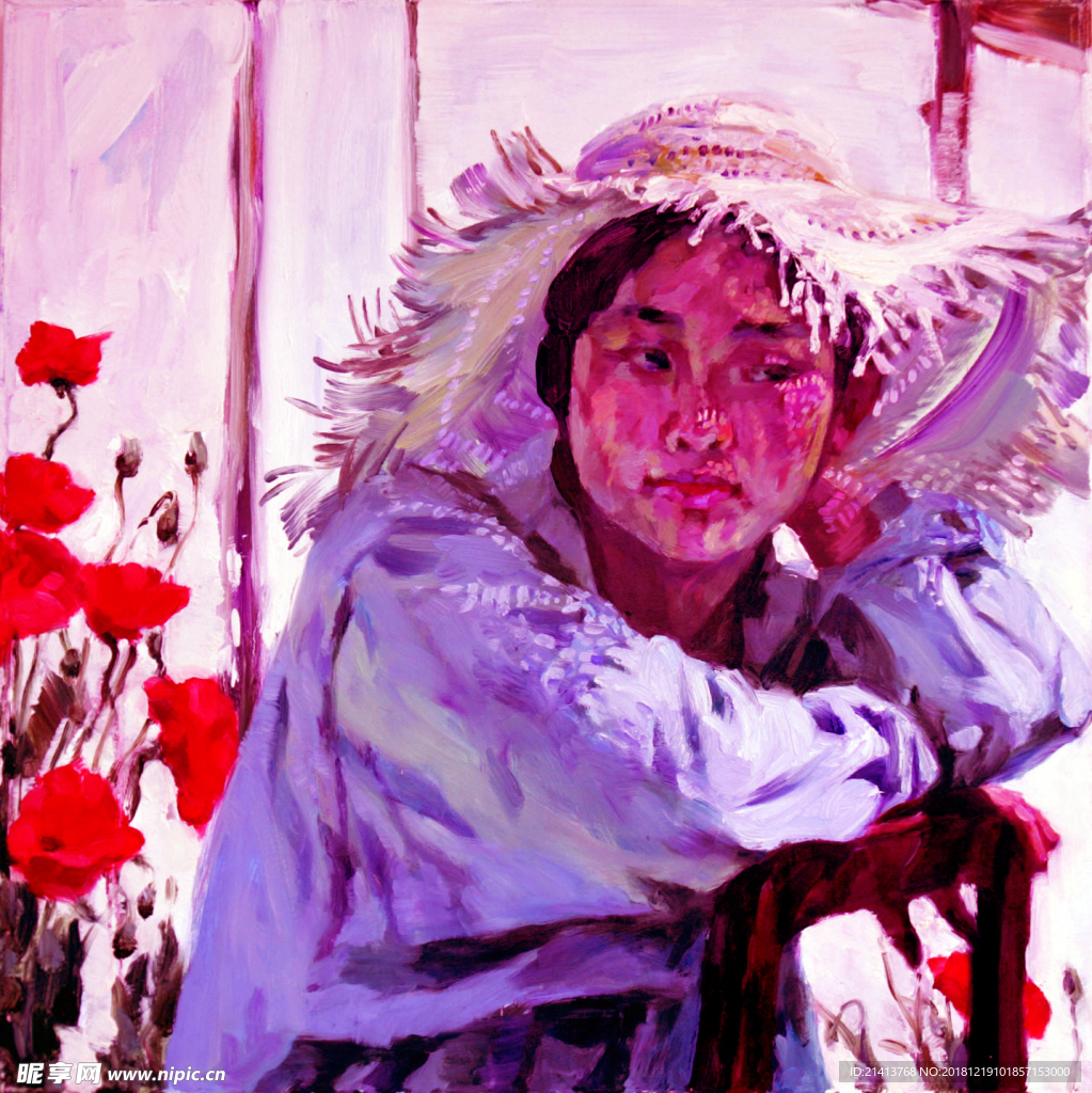 人物肖像油画