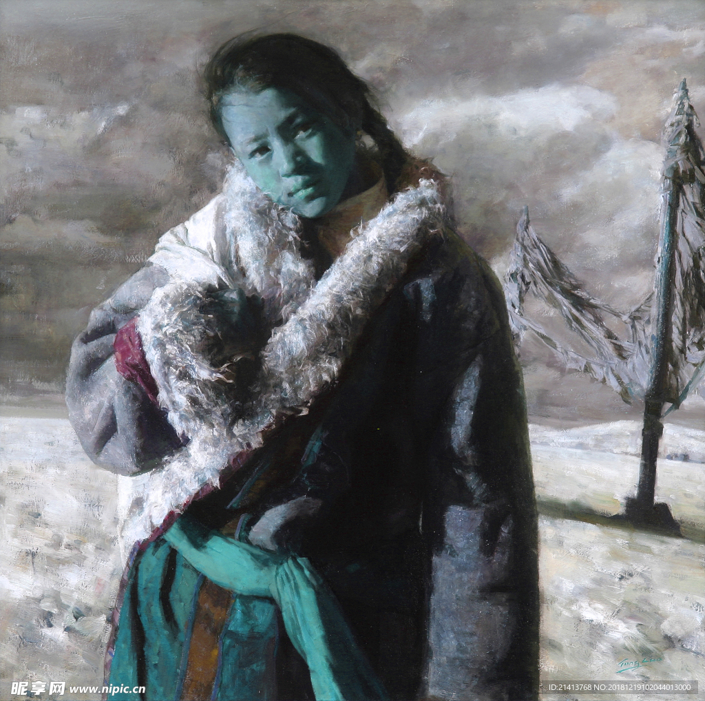 人物肖像油画