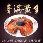 大闸蟹 黑色