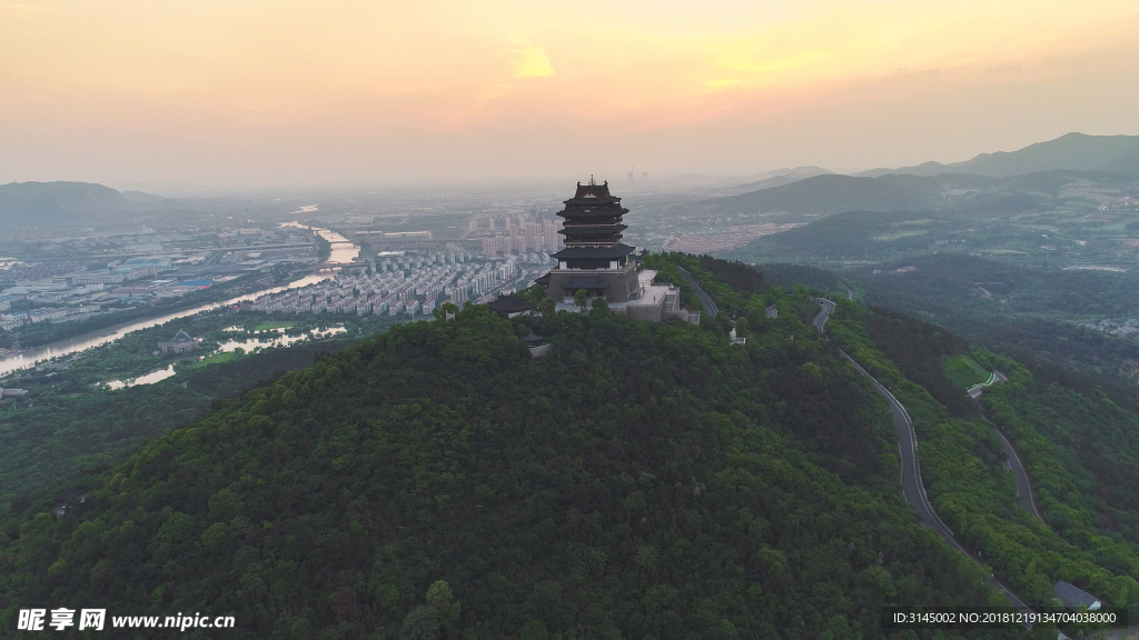 浙江 湖州 仁皇山 旅游 仁皇