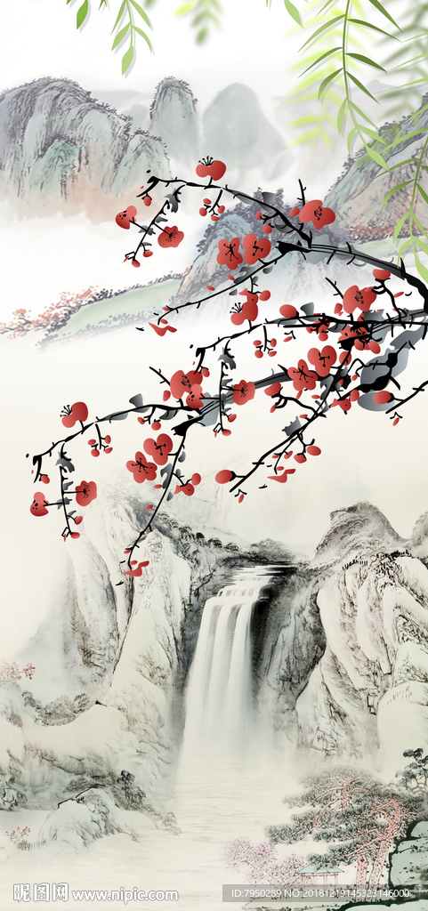 玄关背景墙