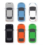 小汽车 俯视图
