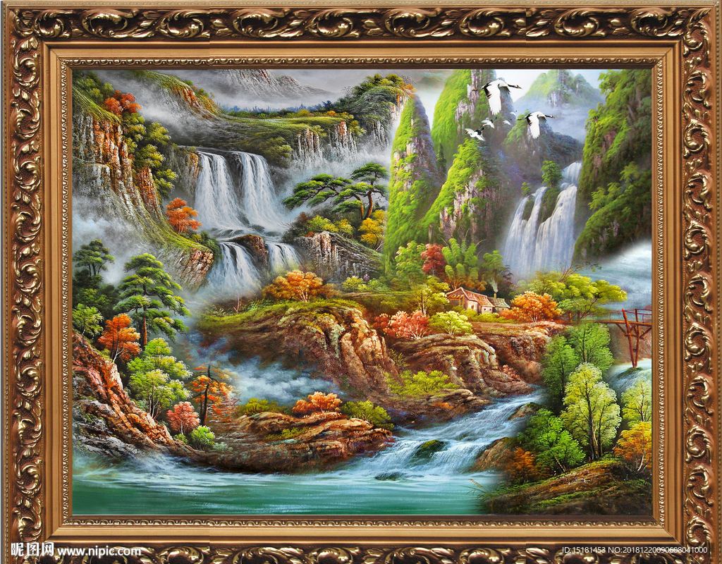 油画风景