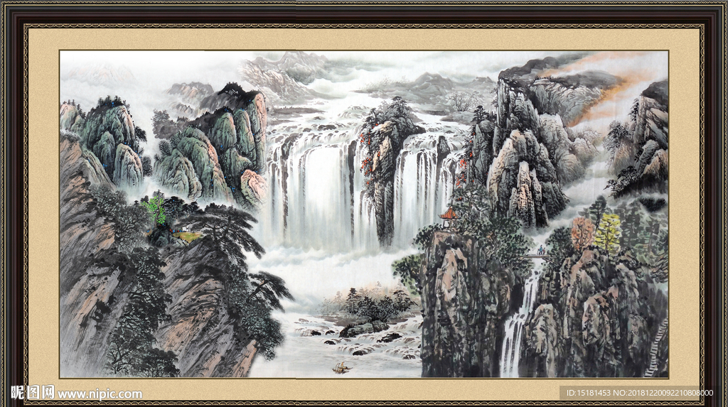 水墨山水