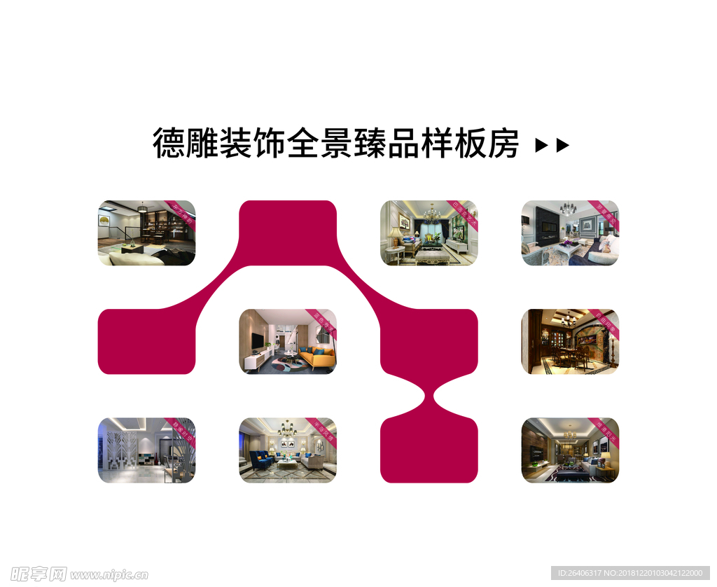 样板房展示布局