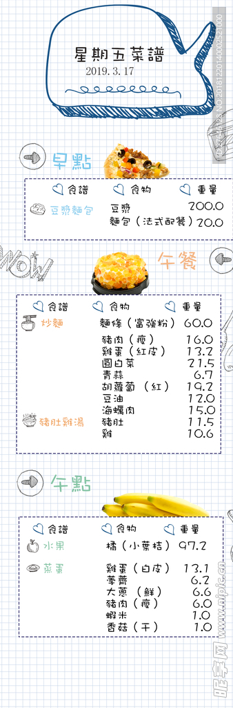 美食展架