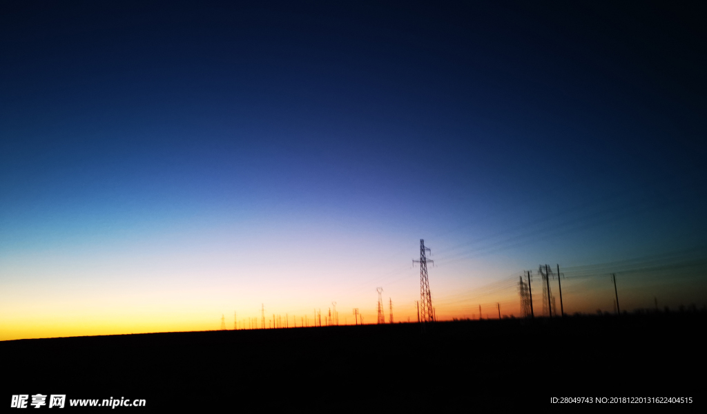 背景图 夜景 远景 夕阳景色