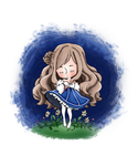 少女插画 3