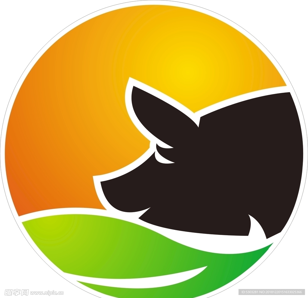 黑猪LOGO