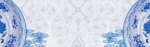 青花瓷花纹淘宝banner