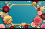 鲜花边框