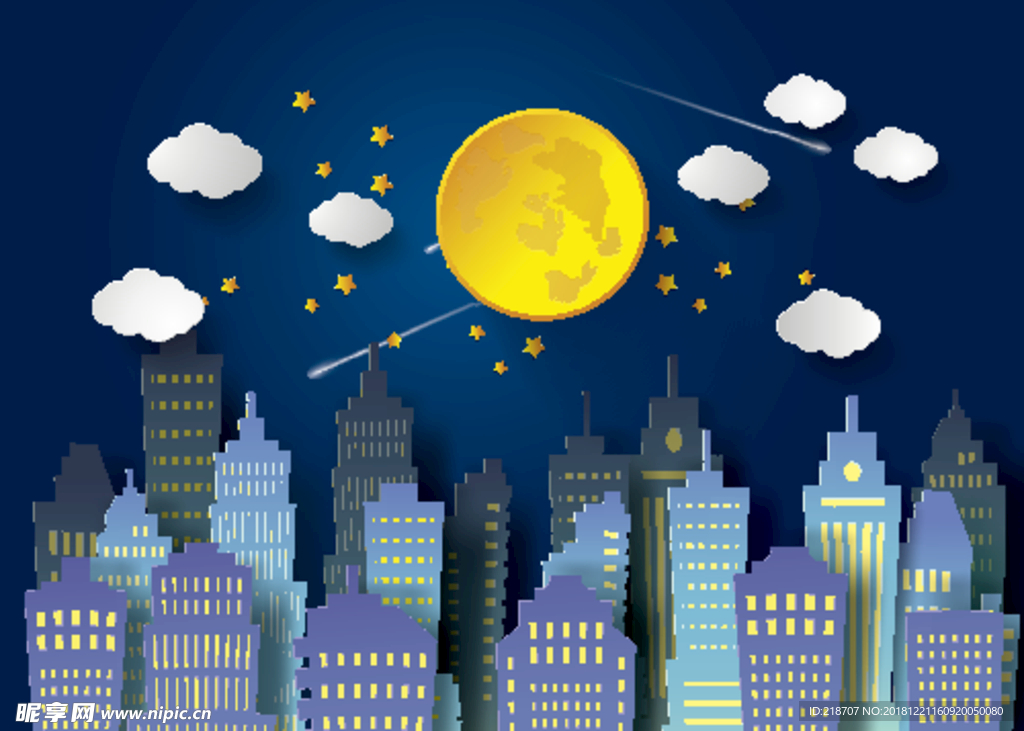 城市夜景