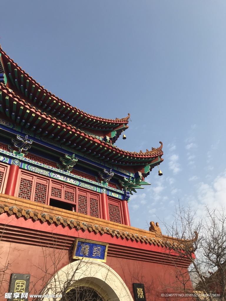 古建筑 寺庙 中国风建筑