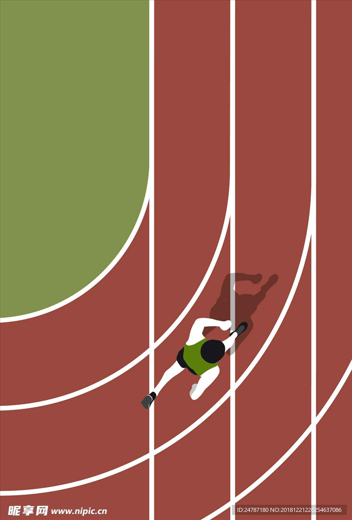 跑步