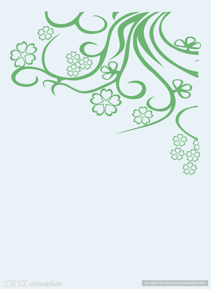 矢量花纹