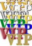 vip艺术字