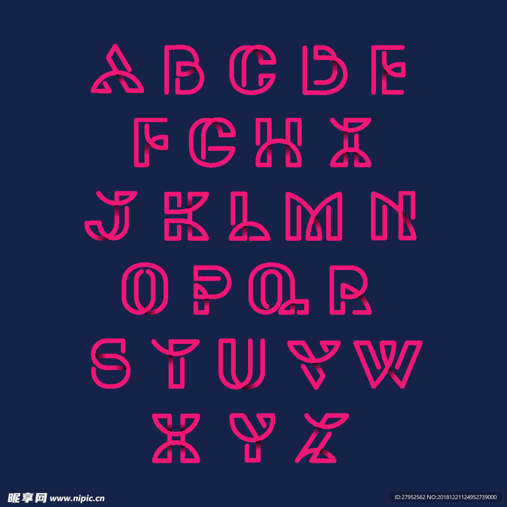 创意字母