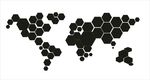 紧固件行业概念世界地图