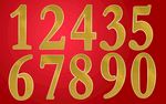 金色时尚数字