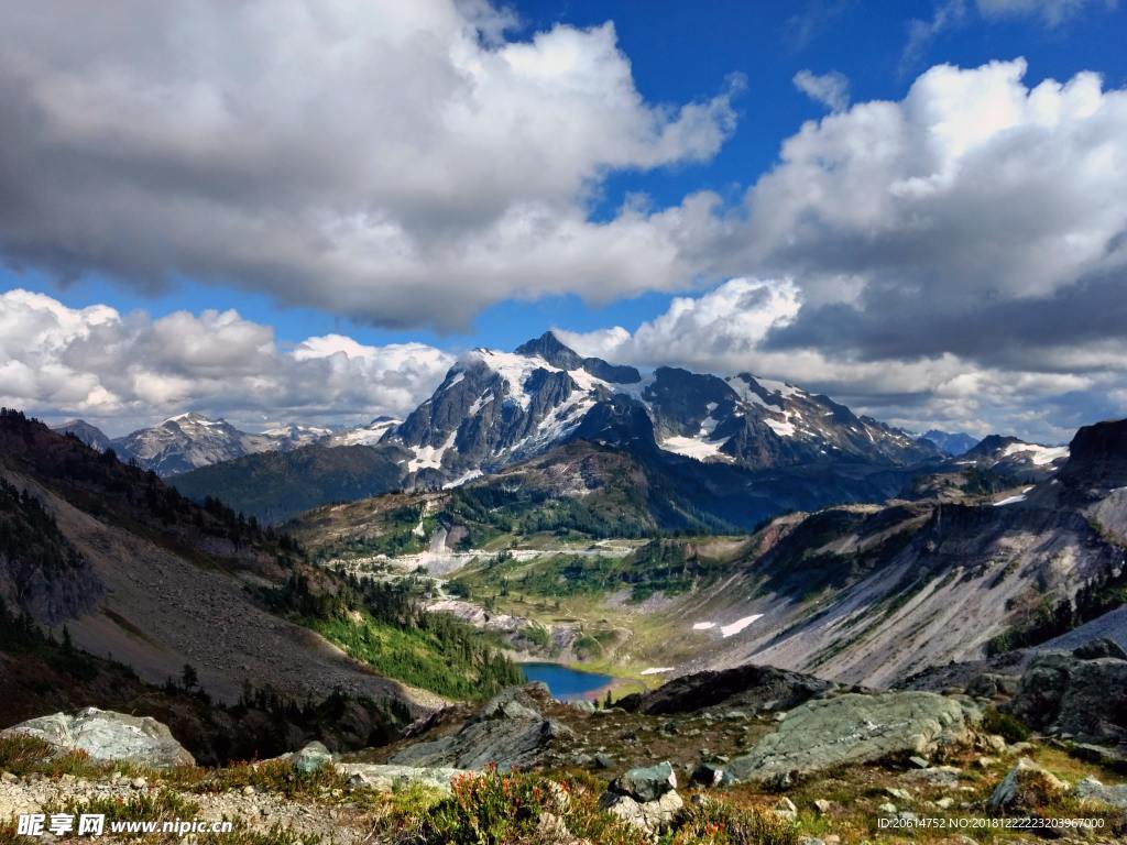 美丽的大山风景