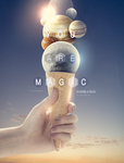 创意星球海报