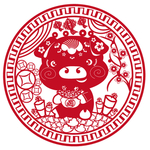 猪年剪纸
