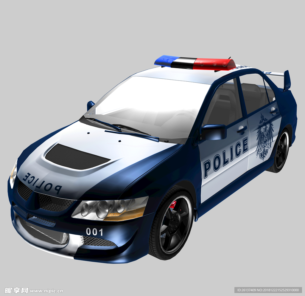 警车