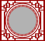 古典圆形框