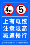 警示牌